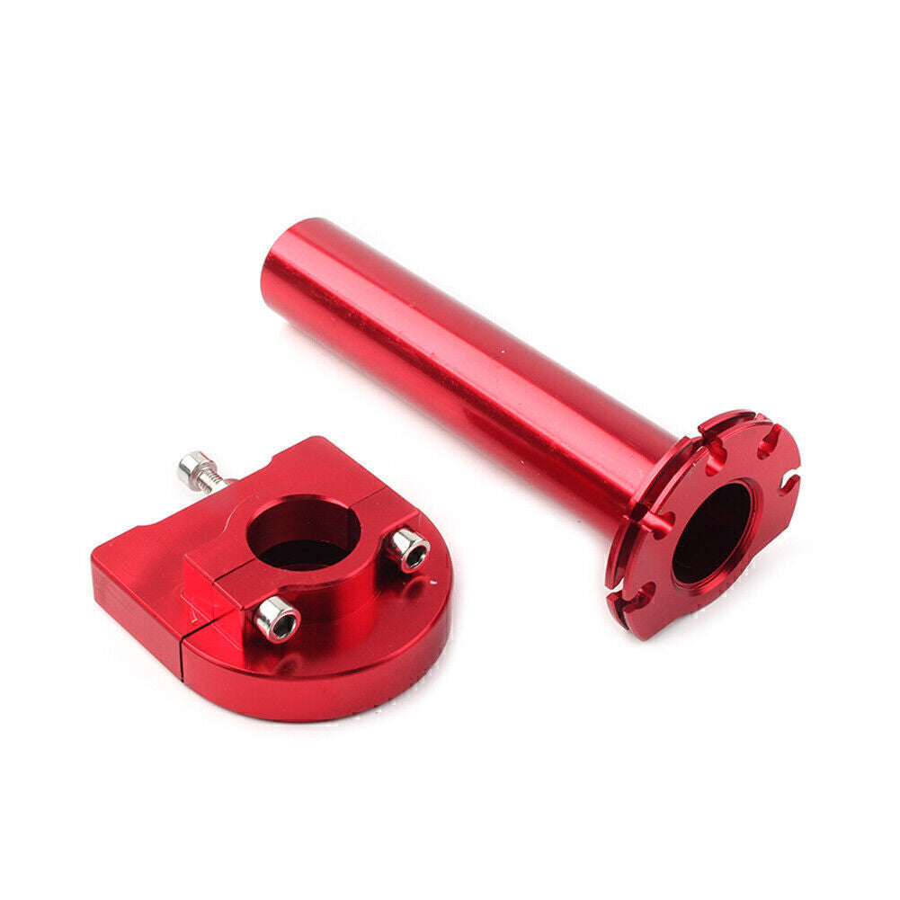 7/8 CNC Turn Twist Throttle Handle Bar Throttle Tube Fit Motorcycle Universal