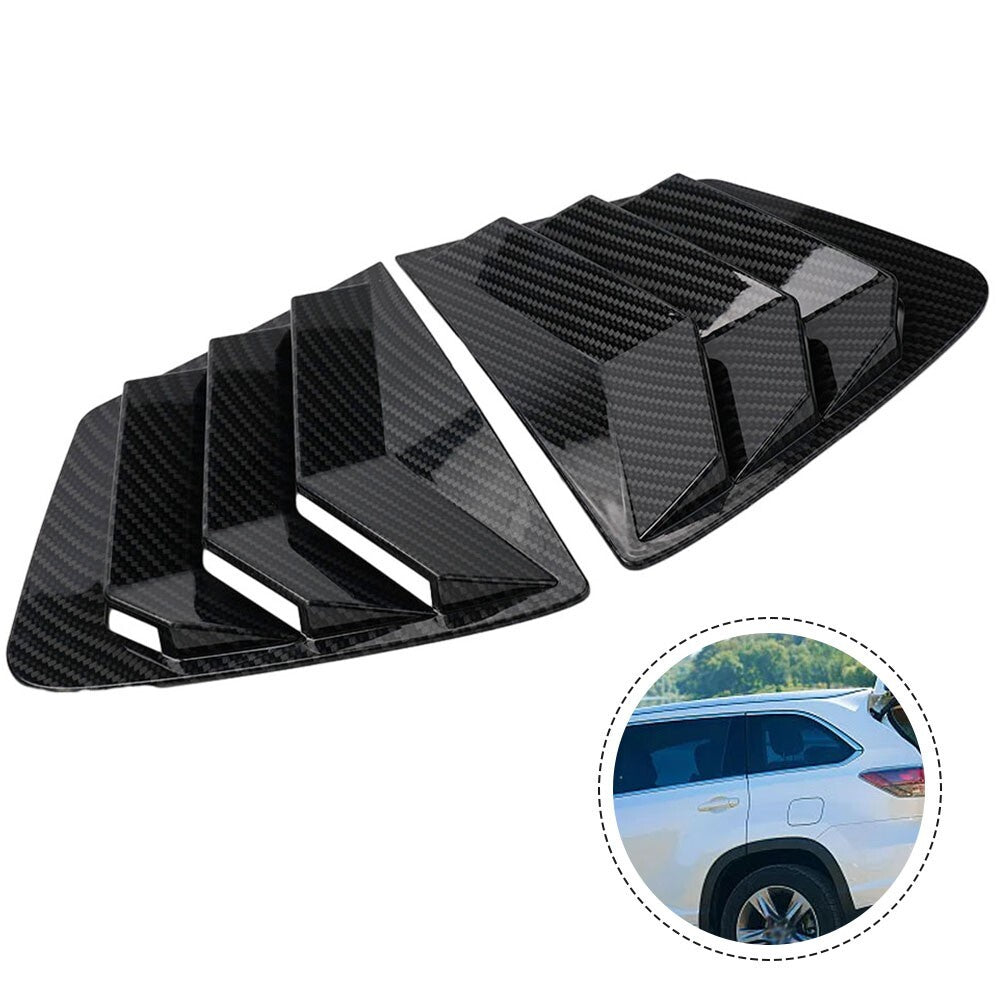 Auto Louver Shutter Cover Car Exterior Parts 2pcs/set For On Rear for Honda