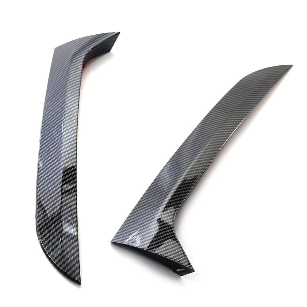 Rear Window Side Spoiler Canard Splitter Trim Carbon Fit for VW for Tiguan MK1 2007-2016