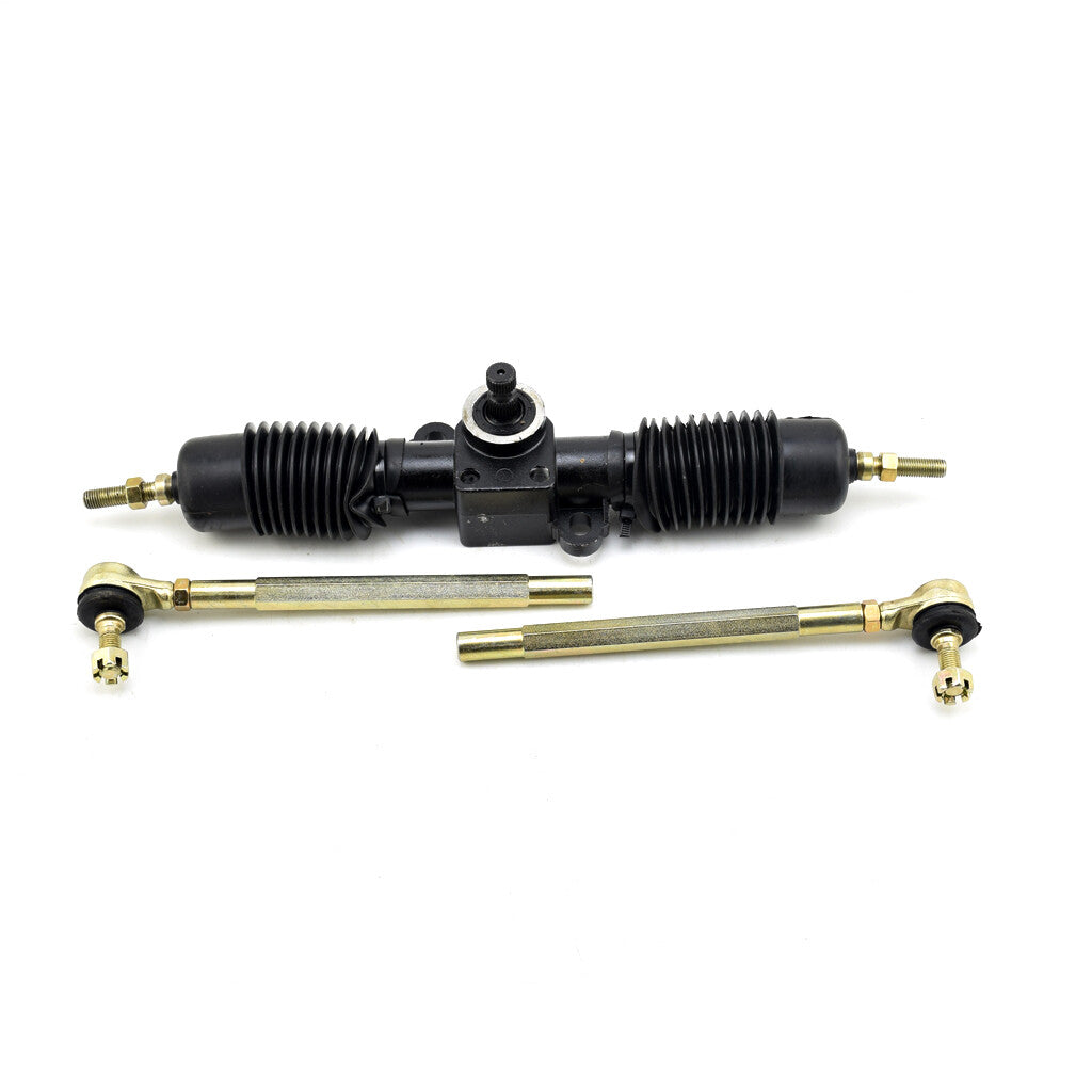 Go Kart Steering Wheel Steel Kit Gear Rack Pinion Shaft 420cm Steering Rack