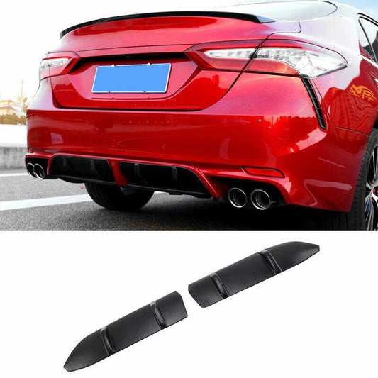 Primed Black Rear Bumper Diffuser Lip Spoiler Bodykit for Toyota for Camry 2018-2022