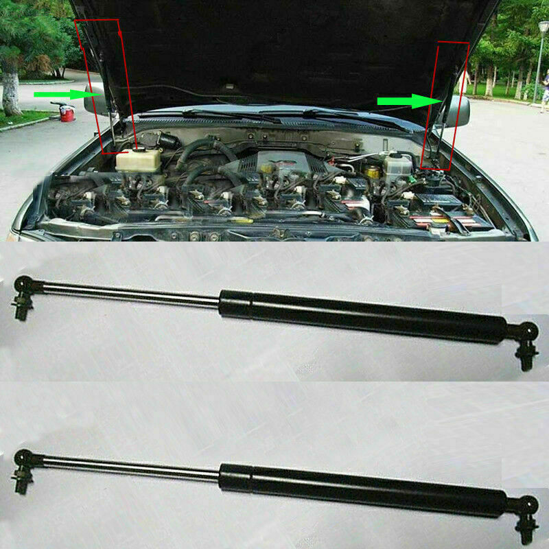 for Land Cruiser 1998-2007 LX470 FRONT COVER HYDRAULIC STRUT SHOCKS LIFT SUPPORT