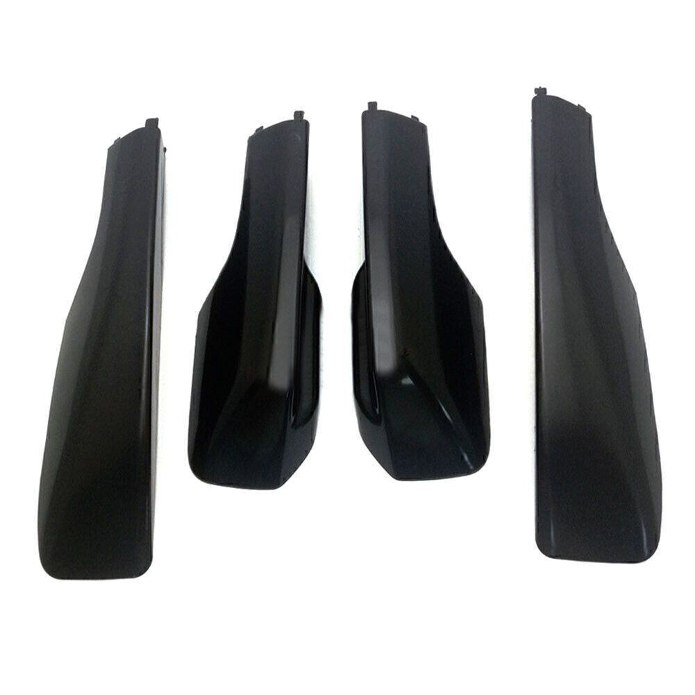 4pcs Roof Rack Rail End Cover Cap Shell Replacement Black for Toyota RAV4 01-05