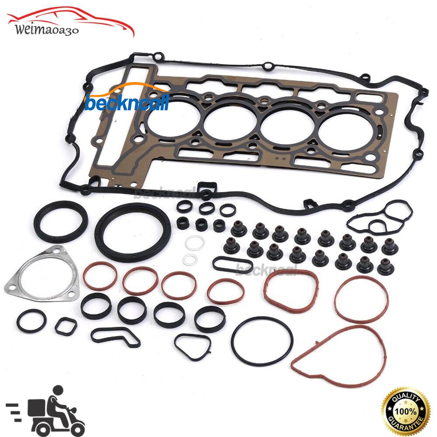 Engine Gasket Seals Kit FITS for BMW F20 for MINI Cooper S R55 R56 R57 R58 N13 N18 1.6L