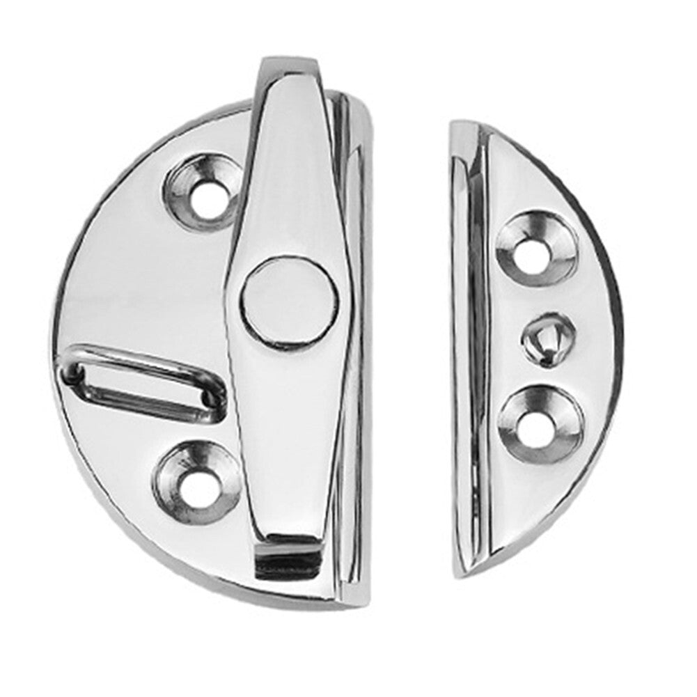 Rustproof Boat Door Catch Latch 316 Stainless Steel Round Quick Installation