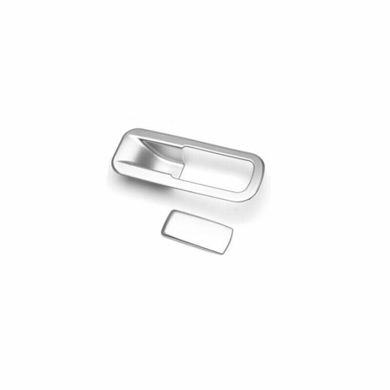 for BMW X1 F48 2016-2022 ABS Silver for Co -Pilot Storage Box Handle Bowl Cover Trim