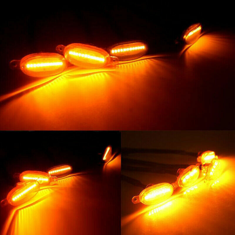 for Kia Soul 2020-2024 Front Grille smoke LED Light Style DRL Lamp trim