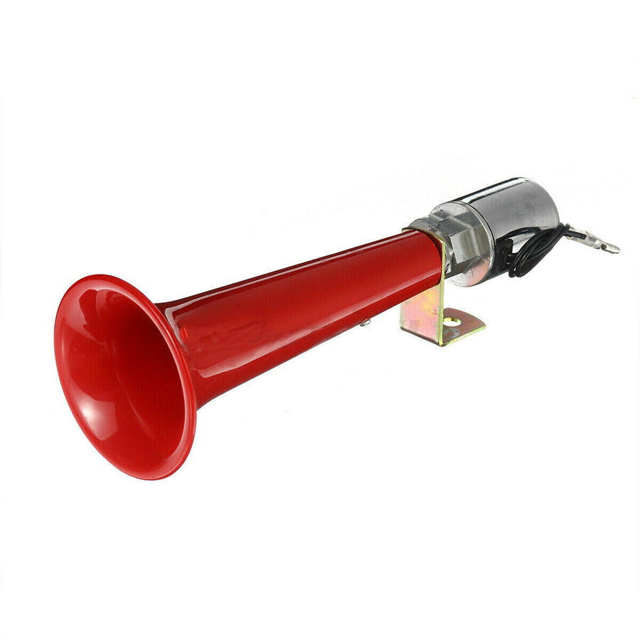 12V 180DB Super Loud Air Horn Compressor Single Trumpet For Truck Lorry Boat Car