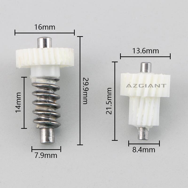 2Pcs POWER FOLDING Side MIRROR MOTOR Gear for 2013-2016 for Hyundai Santa Fe XL