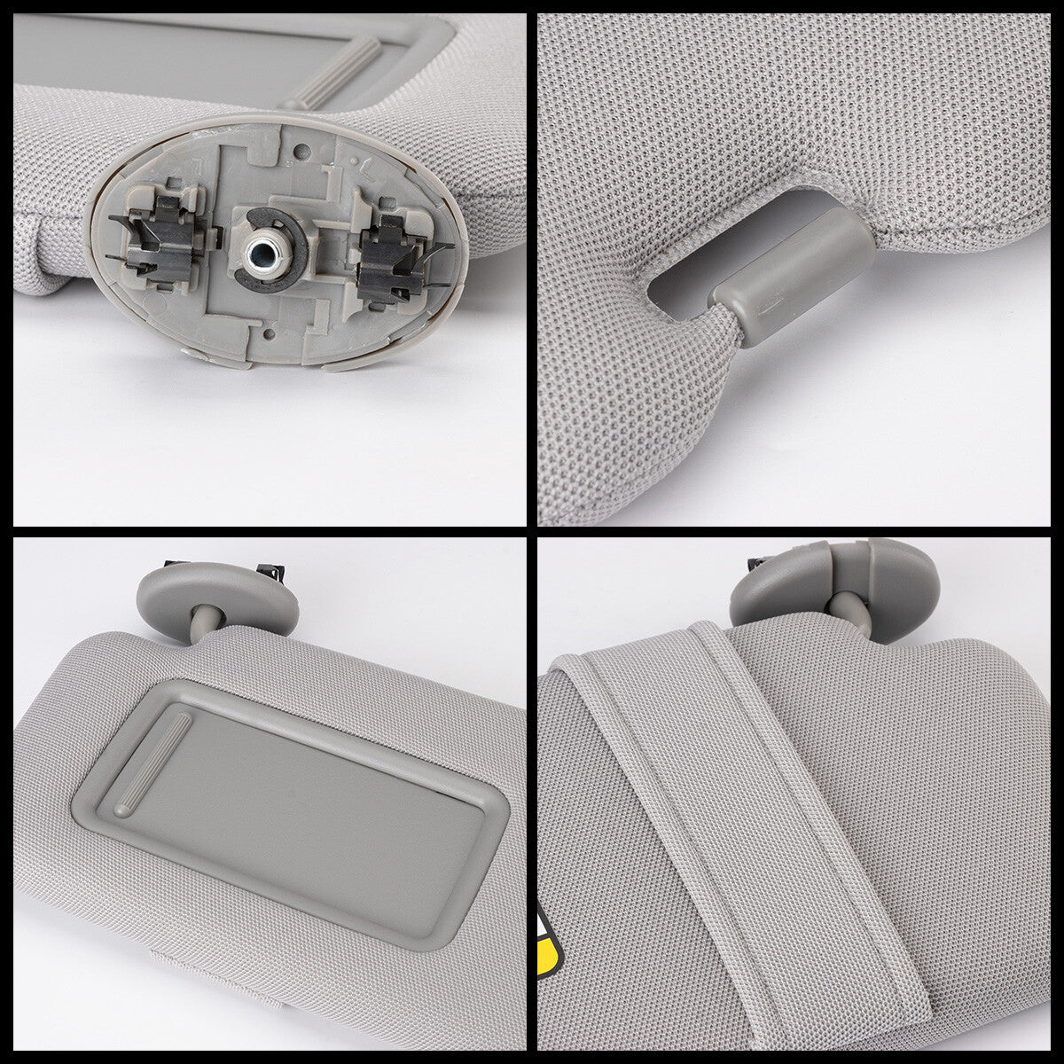 Grey Left Driver Side Sun Visor 74320-02711-E0 for Toyota for Corolla 1.8L 2009-2013