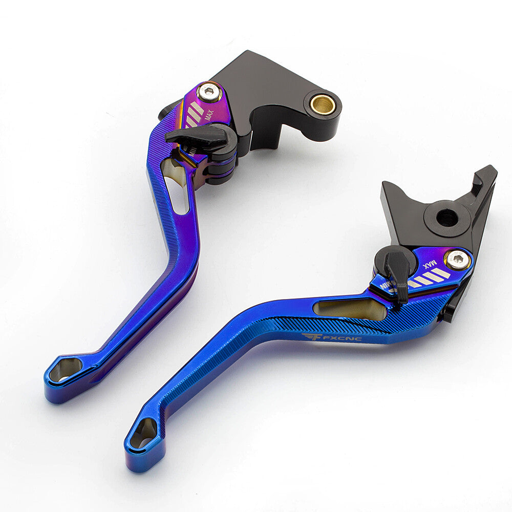 Electroplated brake clutch lever suitable for Suzuki SFV650 GLADIUS 2009-2015 2014 Adjustable