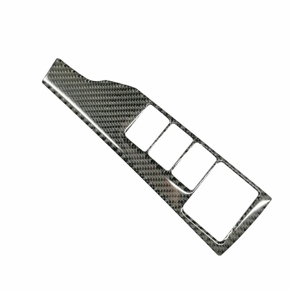 Carbon Fiber Headlight Switch Panel Sticker Fit for Toyota for Corolla 2014-2018
