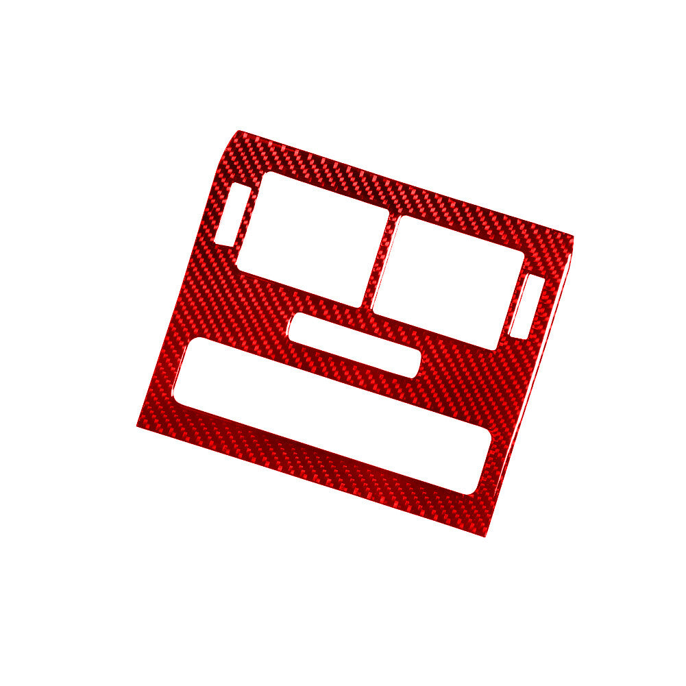 Red Carbon Fiber Rear Air Vent Cover Trim For Land for Range Rover Sport 2014-2017