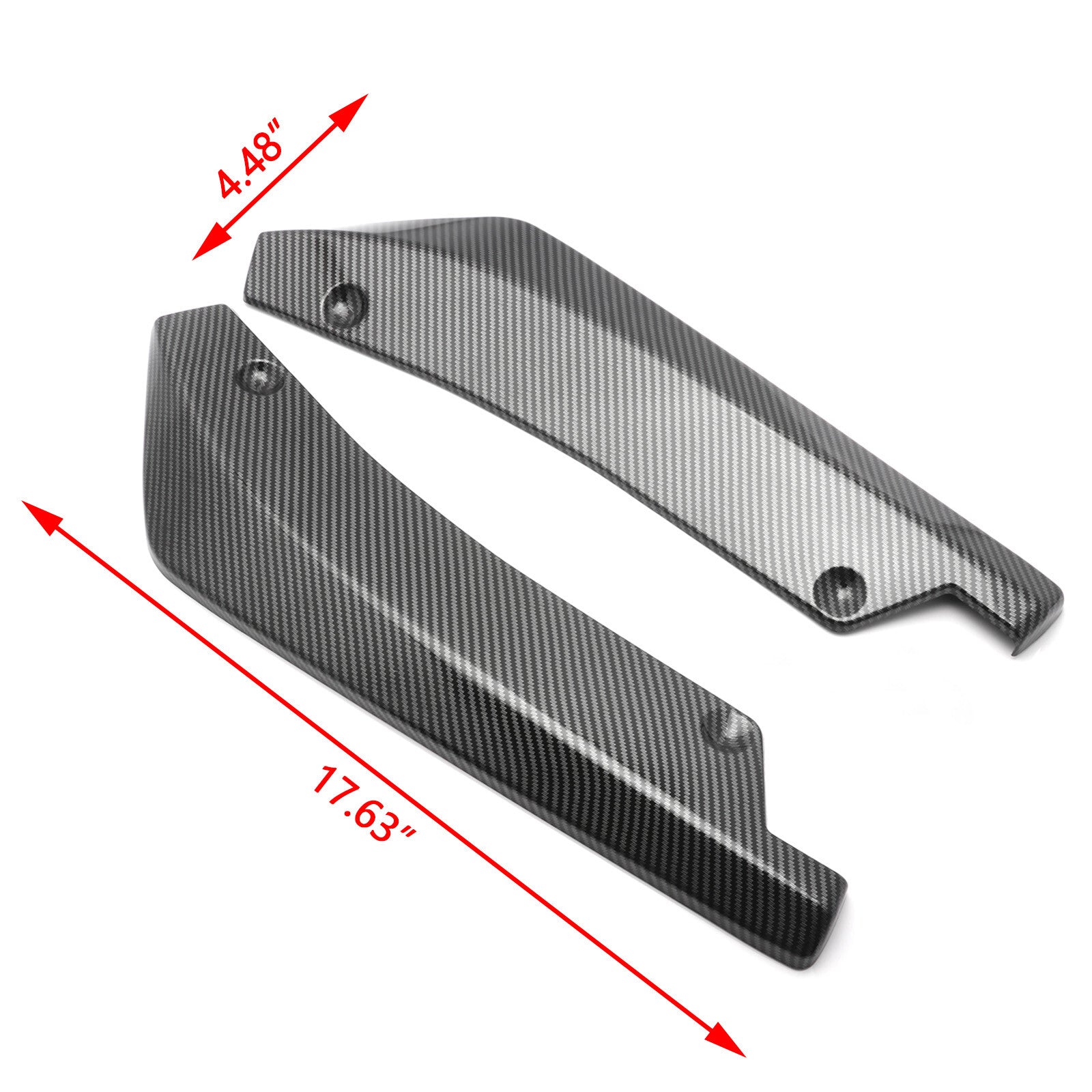 Carbon Fiber Rear Bumper Splitter Diffuser Canards for BMW F30 F31 F32 F33 F22