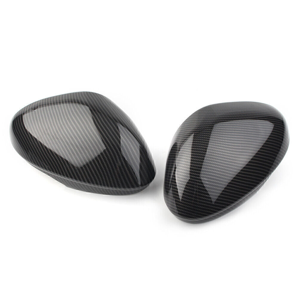 for Alfa Romeo Giulia 2017 - 2024 Side Rearview Mirror Cover Caps Carbon Fiber