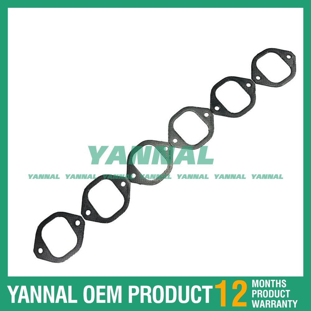 3412 1299452 X6 gasket exhaust manifold suitable for CAT 3406B 3406C