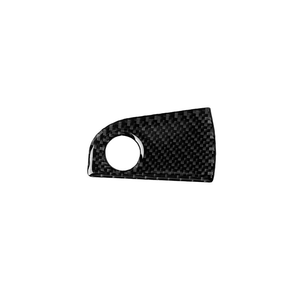 Carbon Fiber Storage Box Handle Cover Trim for Alfa Romeo Giulia 2017-2019