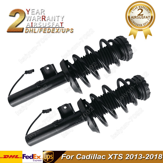 2X For 2013-2019 for Cadillac XTS 3.6L Front Shock Absorber Strut Assys w/ Electric
