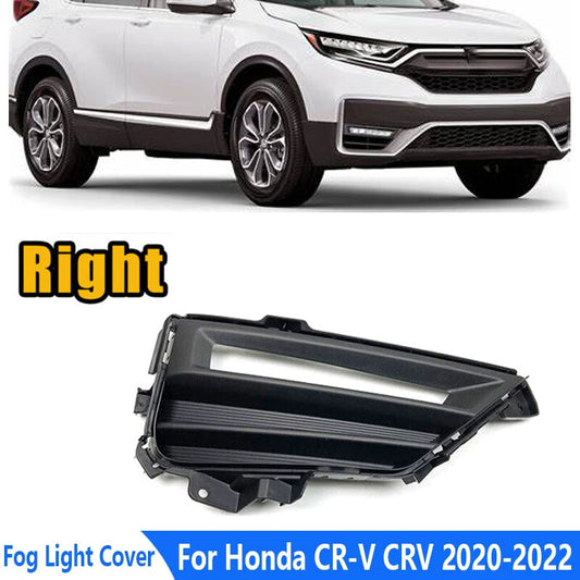 Right Front Bumper Fog Lamp Cover Fog Light Bezel for Honda for Honda CRV 2020- 2022