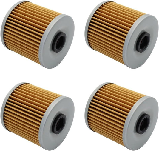 4xOil Filter for KAWASAKI KLR600 KL600 1984-1990 KLR650 KLR 650 CAMO 1987-2016