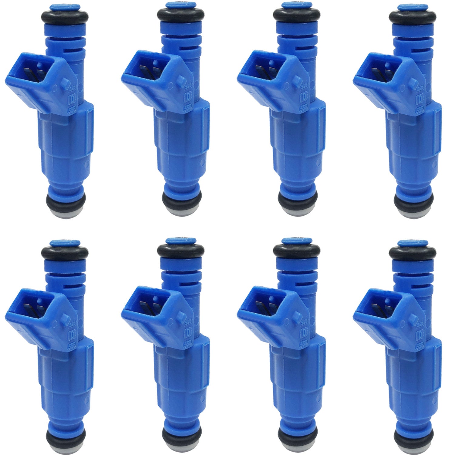 8Pcs 0280155759 EV1 30lb Upgrade Fuel Injectors For 1986-2004 for Ford for Mustang F-150