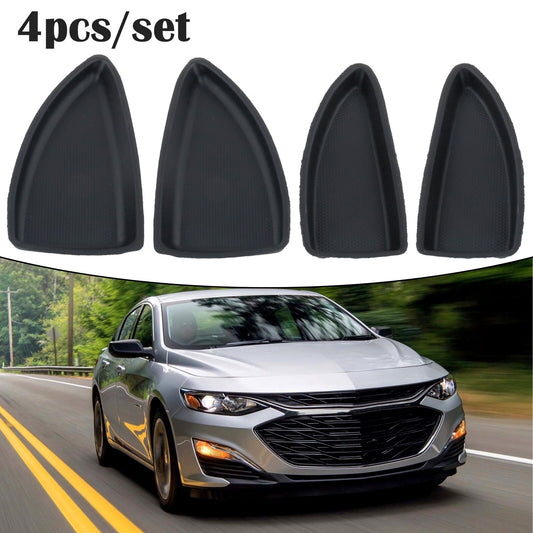 4x Door-Switch Bezel Cap for Chevrolet For Malibu 2016-2018 Left+Right Black