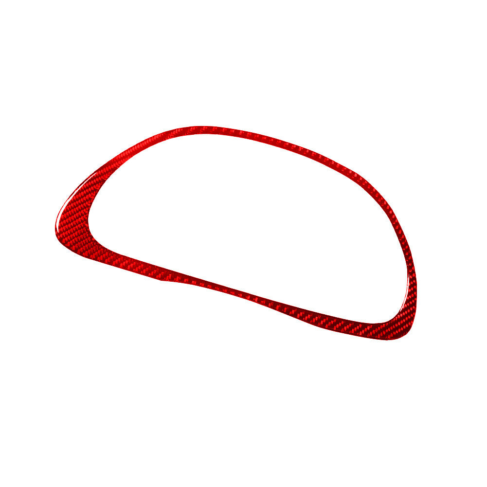 Red Carbon Fiber Interior Speedometer Cover Trim for Lexus RX300 1998-2003 A