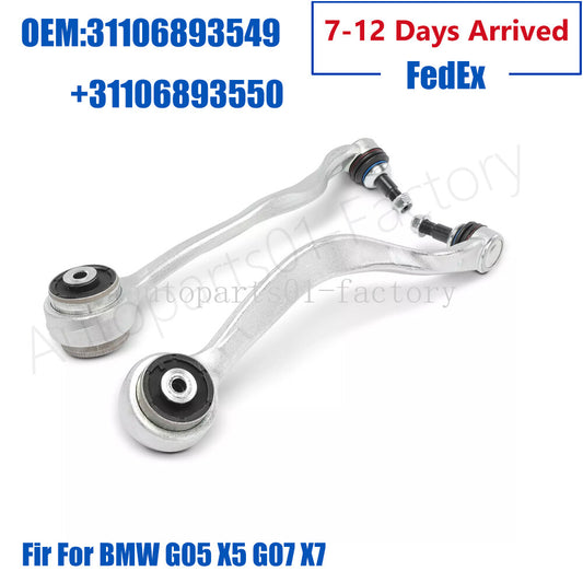 Front Left  Right Forward Lower Control Arm Fit for BMW G05 X5 G07 X7