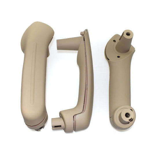 for VW for Jetta for Golf 3Pcs 1J0867172A Beige Passenger Inner Door Grab Handle Panel