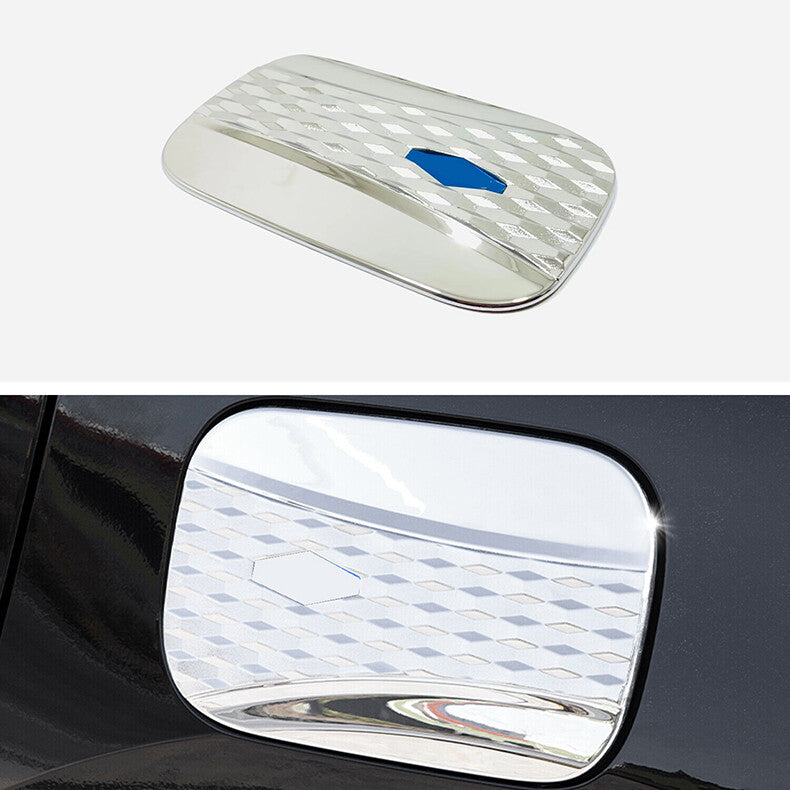 for Kia Carnival 2022-2023 Chrome Car Fuel Tank Oil Gas Cap decor Cover Trim
