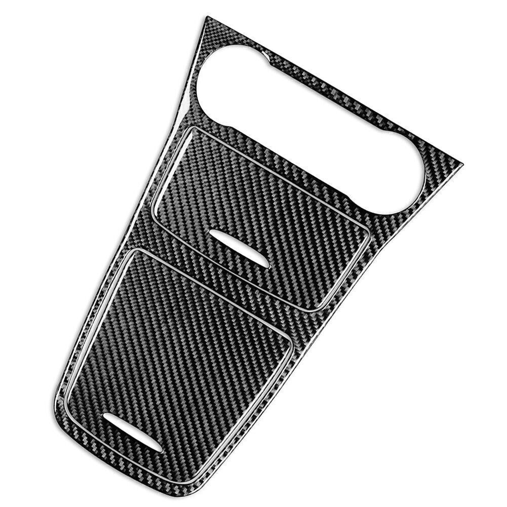 for Benz A Class W117 2013-2018 3x Carbon Fiber Interior Center Console Trim