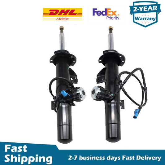 Pair Front Shock Absorber Struts w/VDC for BMW Z4 E89 sDrive28i 35i 35is 2009-16