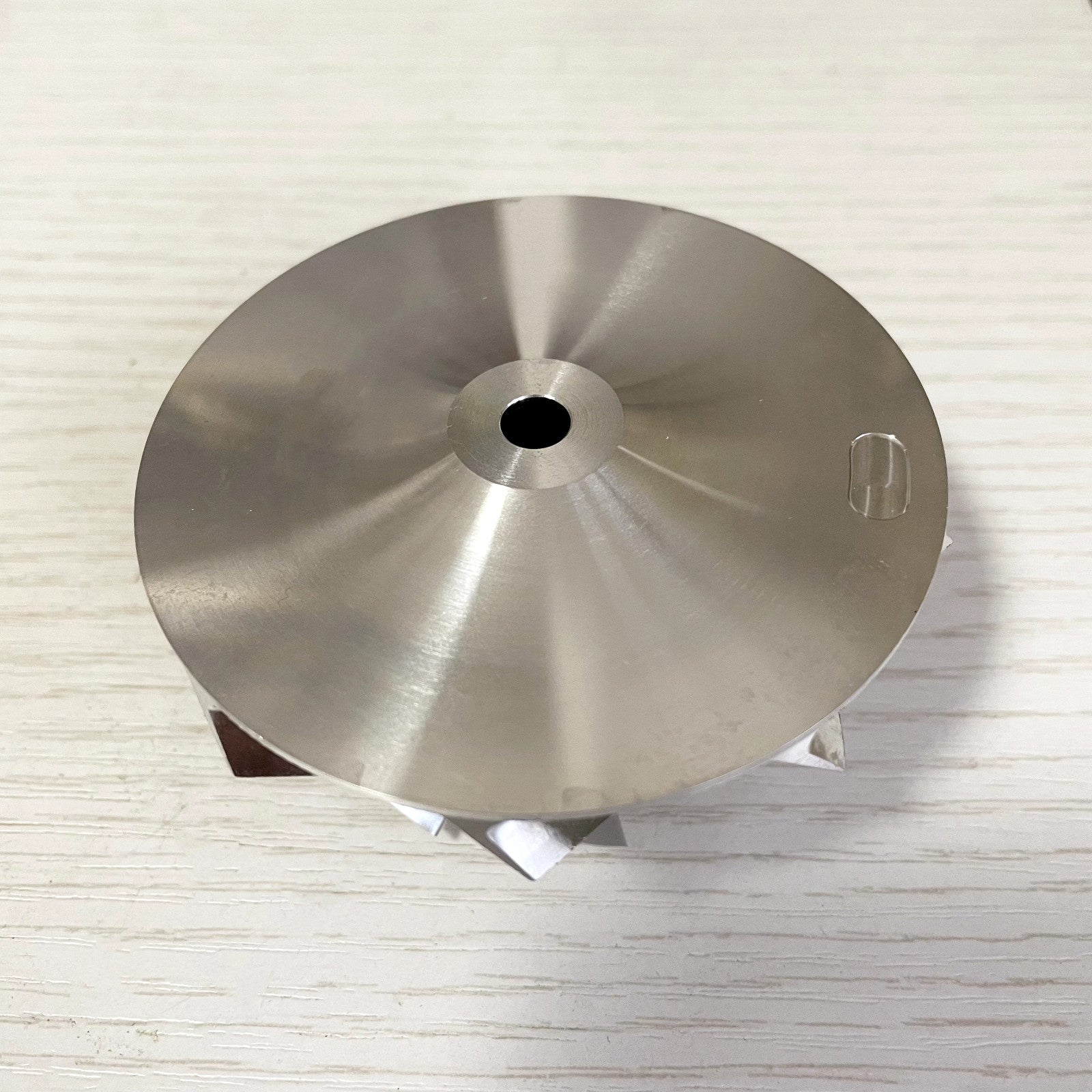 TD05H 5800/76.13 mm 9+0 Blade Turbine Aluminum 2618/Burnt Compressor Wheel