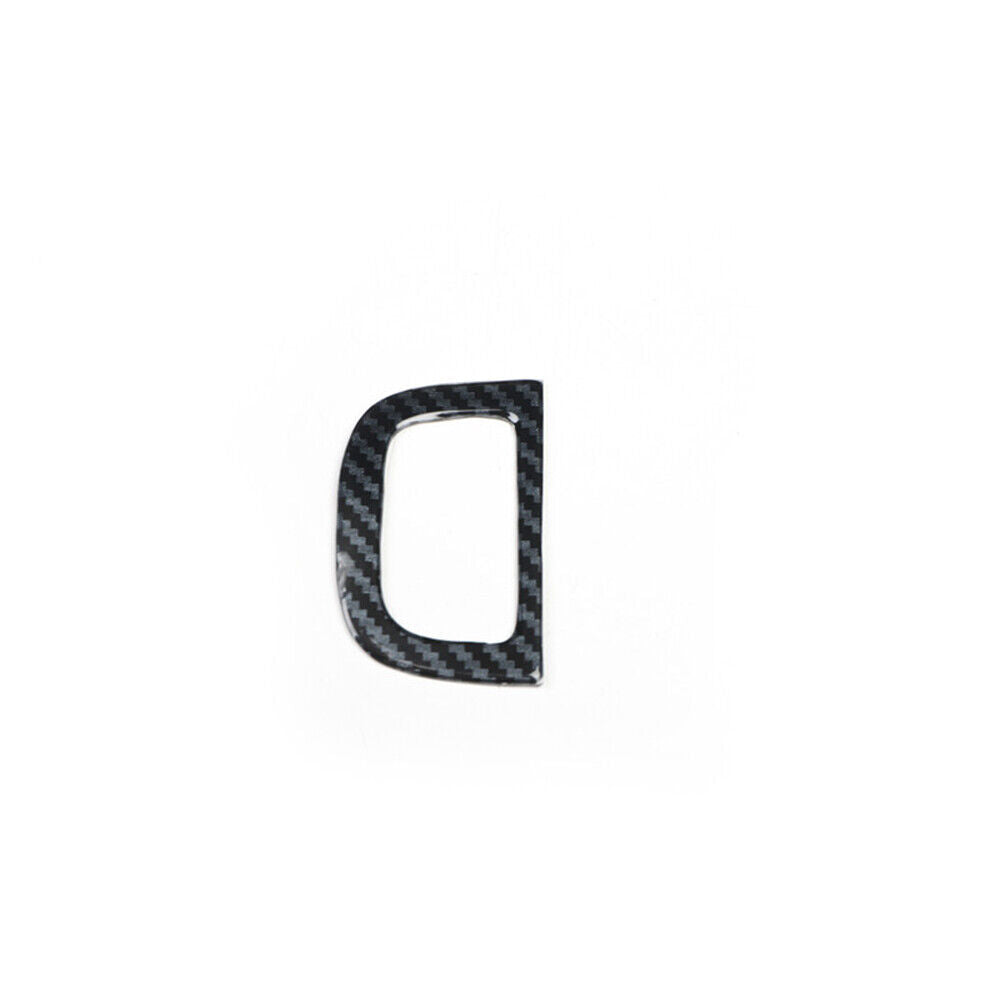 Back Door Tailgate Switch Cover Trim Fit for Cadillac CT6 16-2020 Carbon Fiber