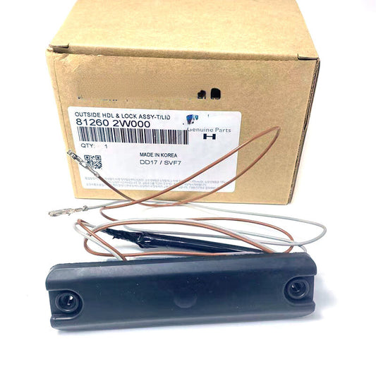 External trunk lid lock release handle for Hyundai Santa Fe/XL 81260-2w000