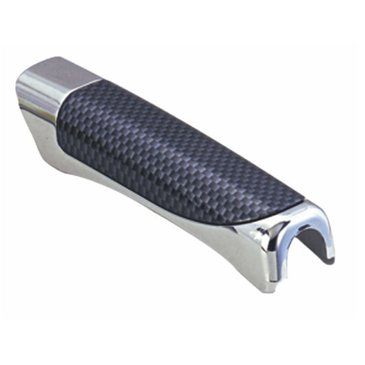Black In-Car Carbon Fiber Style Hand Brake Protector Decoration Cover Car Part