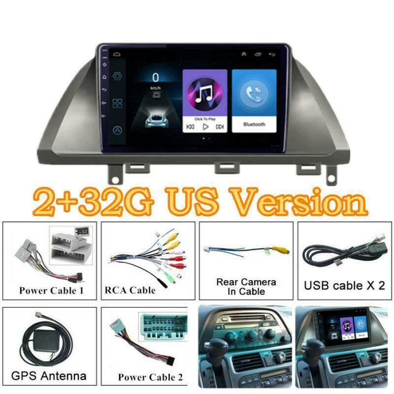 9 2+32GB Android 10.1 Car GPS Navi Stereo Radio WIFI For 05-10 for Honda Odyssey US