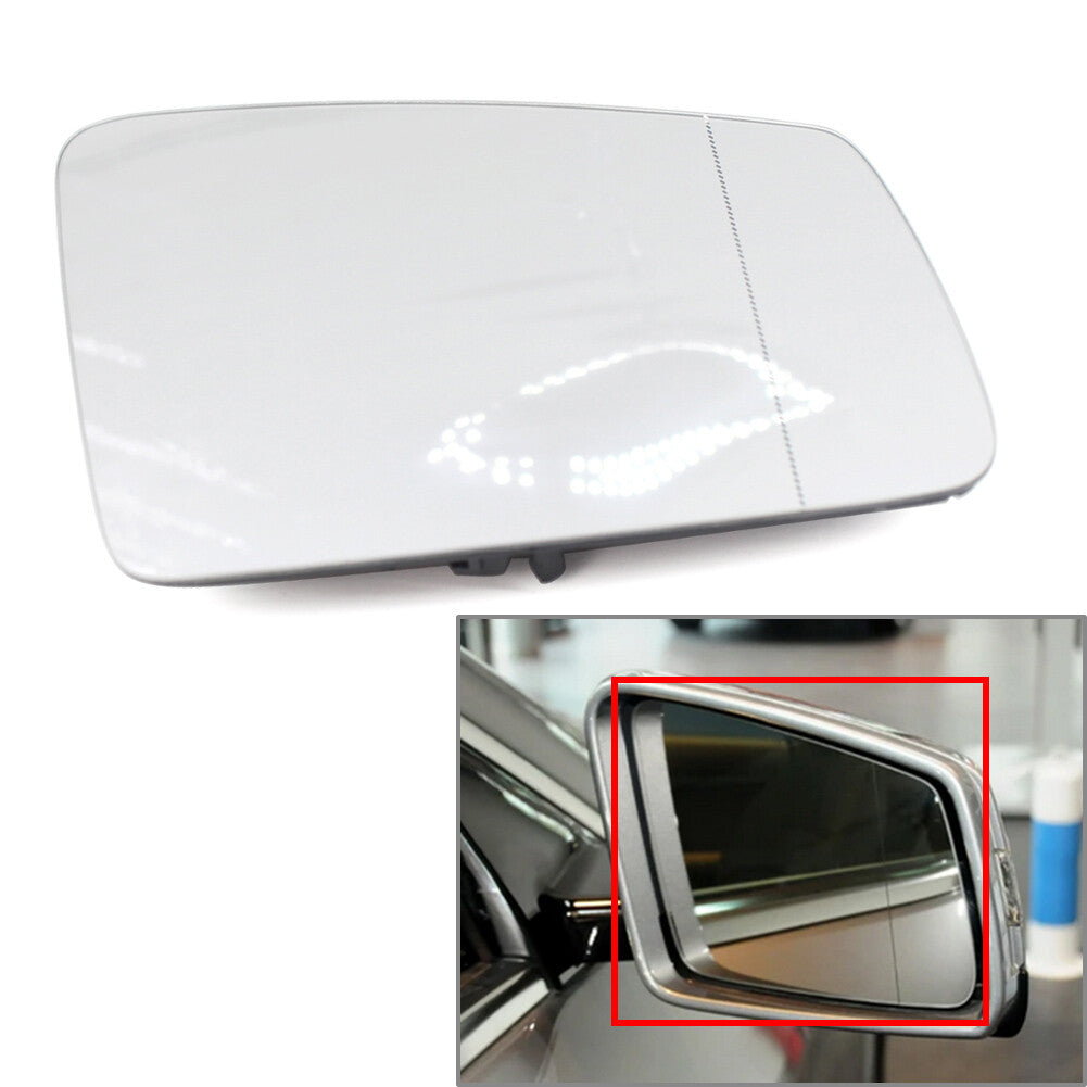 Rearview Mirror Glass for Mercedes-Benz C E S GLK CL CLS Class W204 W212 W221