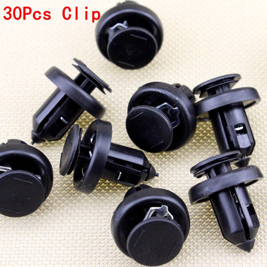 30pcs Front Bumper Clips Retainer Fastener Screws for Honda 91505-S9A-003