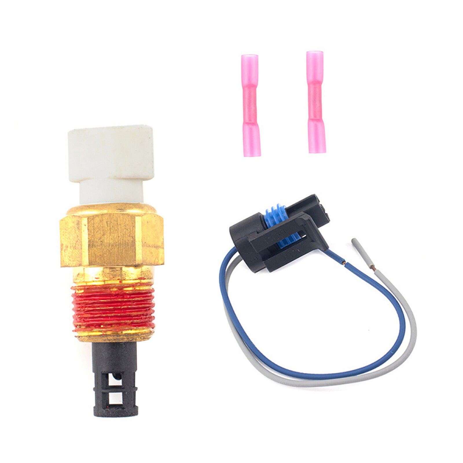 1 PC New Air Intake Temperature Sensor with Harness  Connecting Terminal