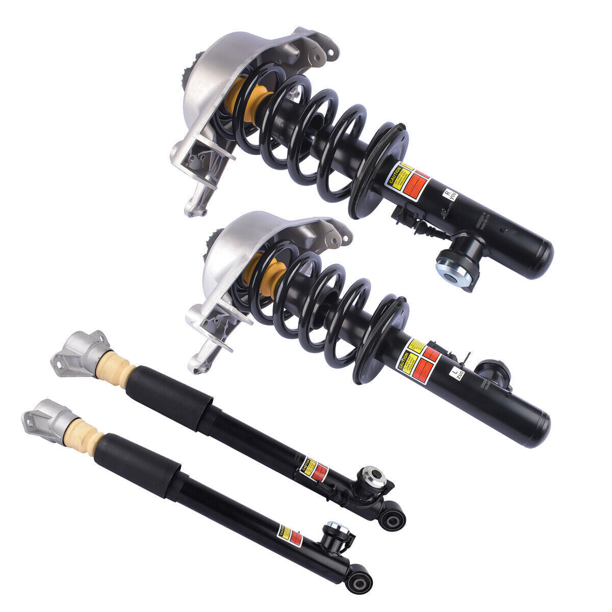 2x Front LH & RH Shock / Strut & Coil Spring Assembly fit for Chevrolet for Cadillac for GMC