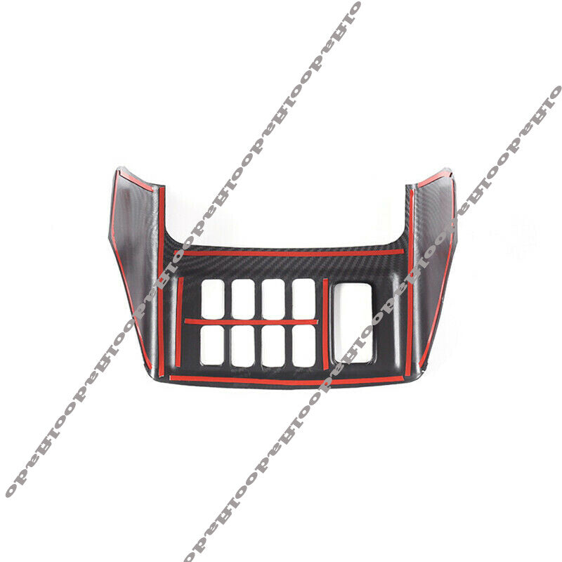 for Toyota FJ Cruiser 2006-2021 Carbon Fiber Cigarette Lighter Panel Trim Cover