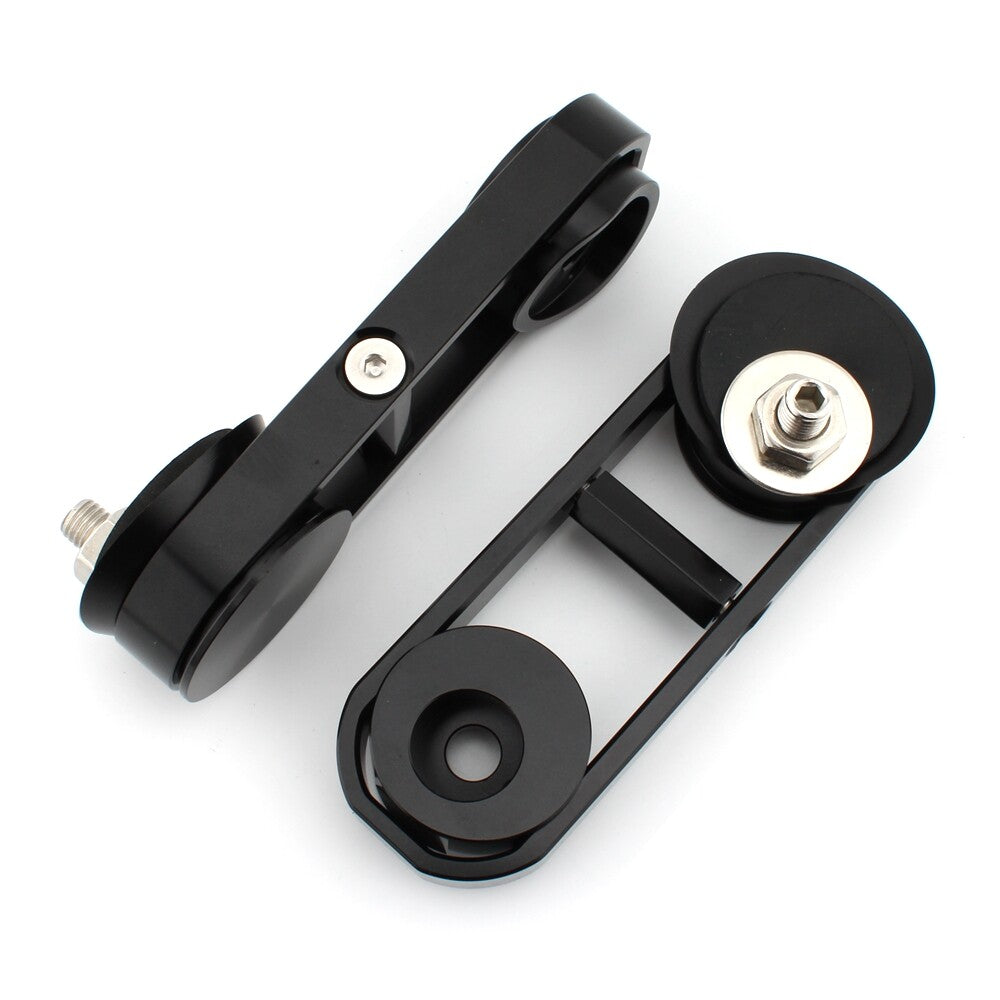 for Harley Touring Street Glide FLHX Drop Mirror Relocator Mount Kit Adjustable
