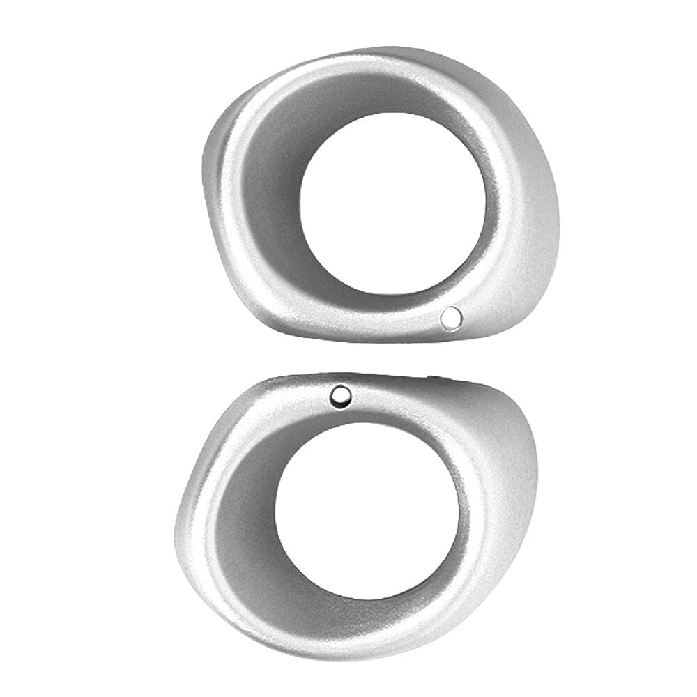 Fog Light Silver Cover Frame Bezel for Mitsubishi Outlander Chrome LR 2013-2015