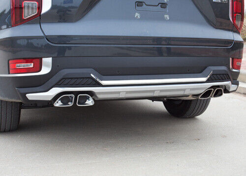 ABS Plastic Exterior Bumper Front Rear Board Guard for Hyundai Palisade 20-22 2x