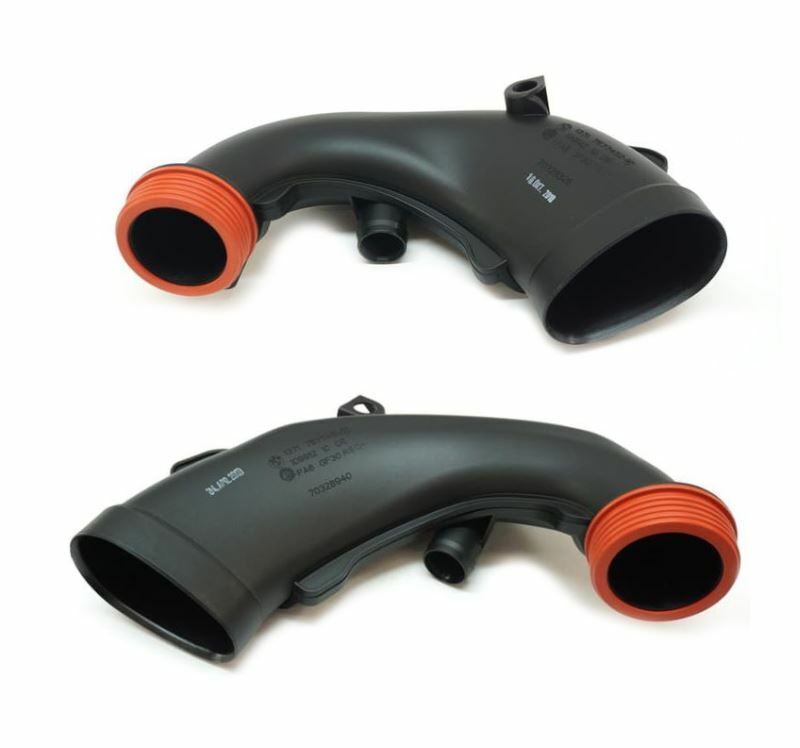 1 Pair New Engine Air Intake Hoses for BMW E70 E71 F02 F06 F07 F12