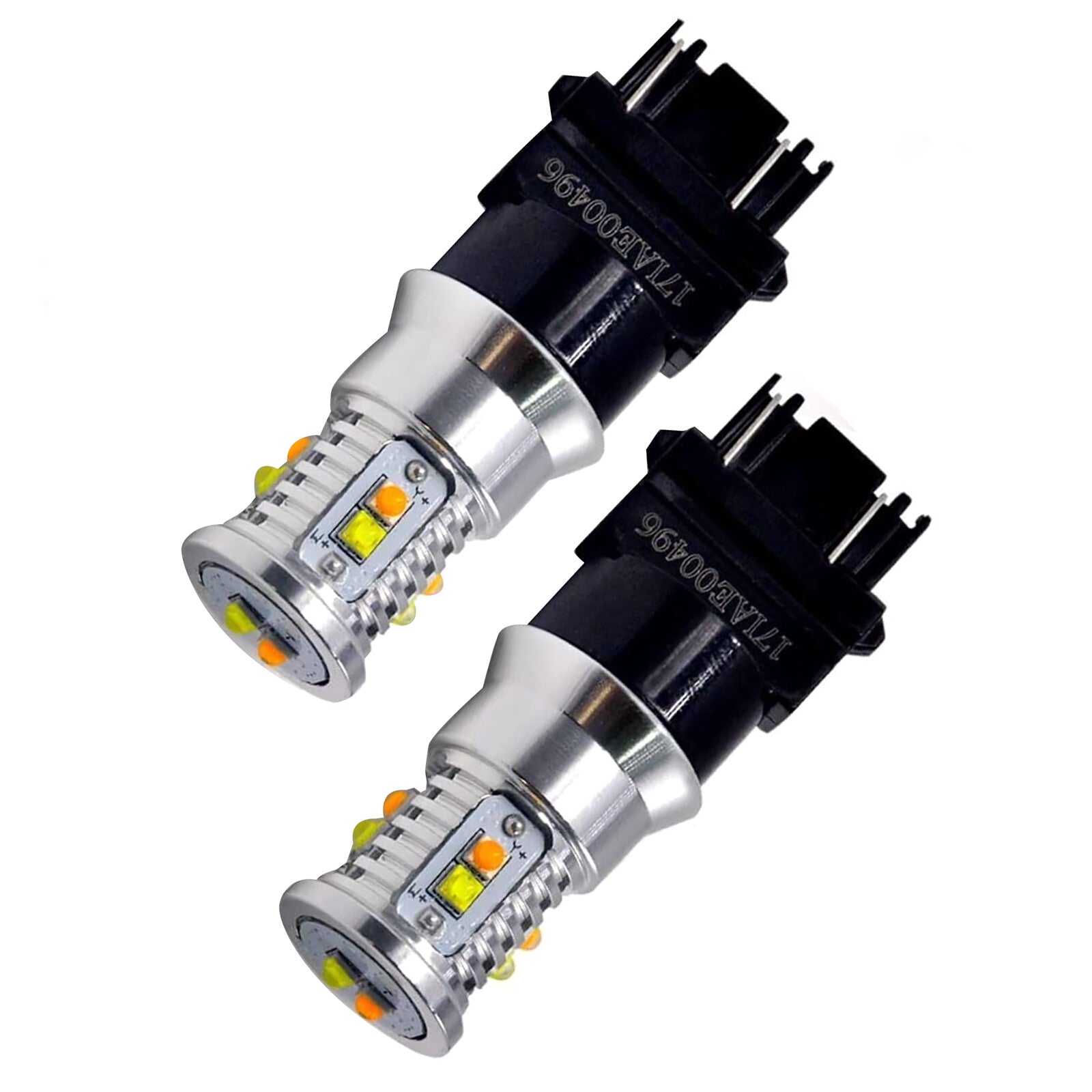 1 Pair LED Turn Signal Lights Switchback 3157 for Chevy Silverado 1500 99-13