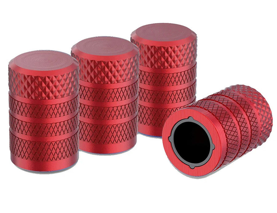 4-piece car tire valve cover rod air dust cover blue bullet for BMW