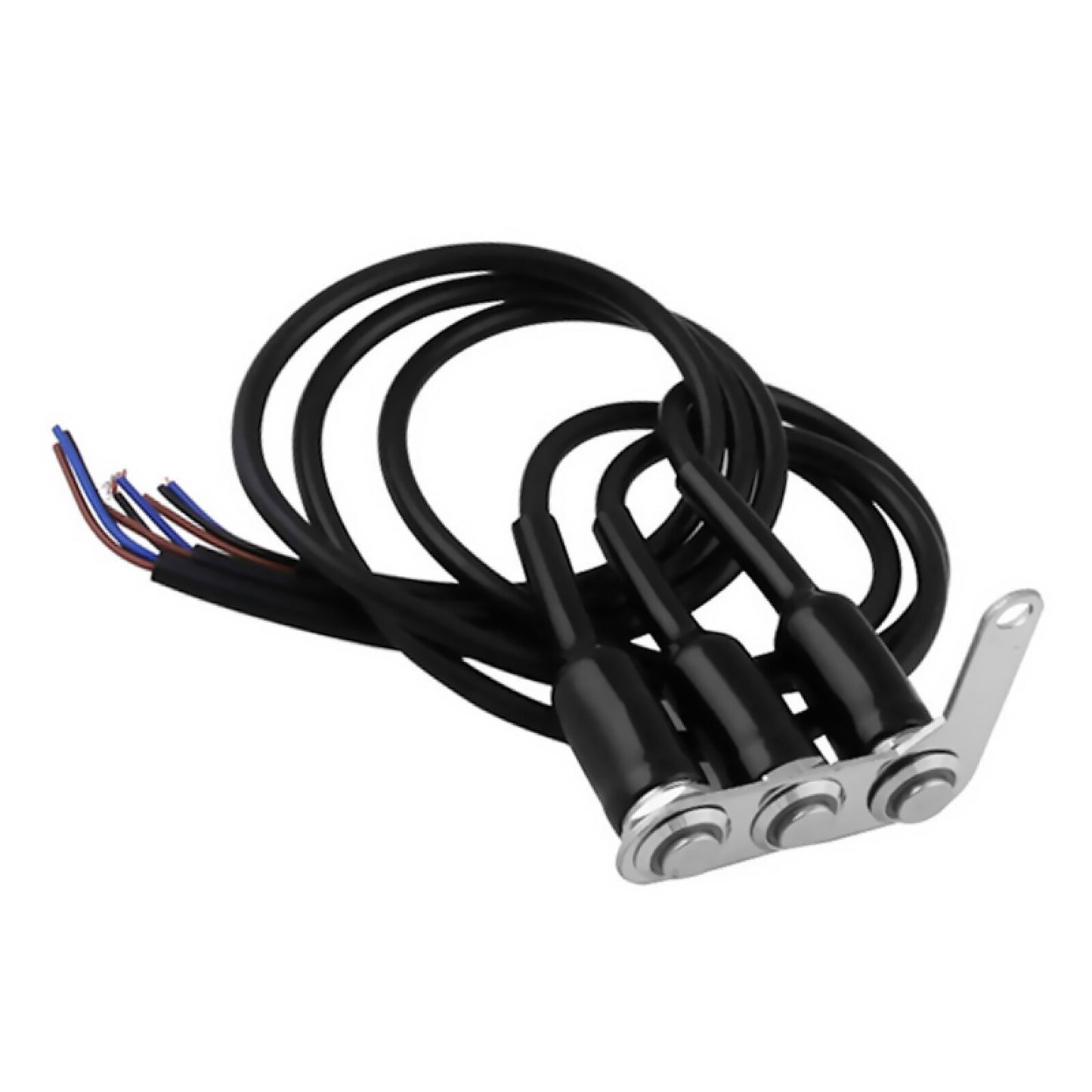 Motorcycle LED Handlebar ON-OFF Switch 3 Button For Headlight Horn Turn Signal K
