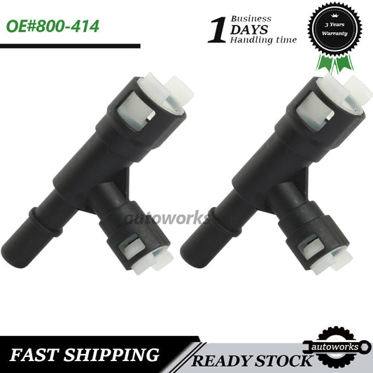 2 Pcs Heater Hose T Connector for Chevrolet Tahoe for Cadillac for Escalade for GMC for Sierra